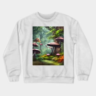 Mushroom In My Heart Crewneck Sweatshirt